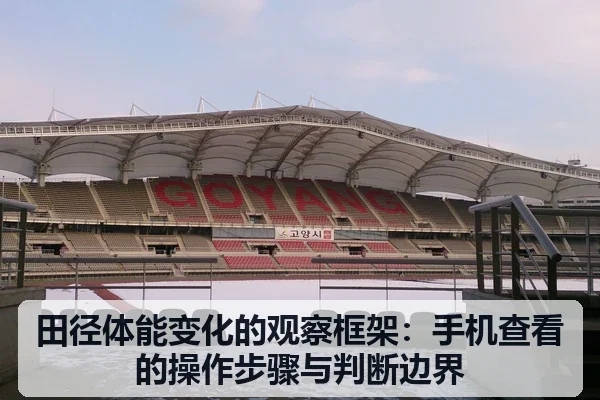 田径体能变化的观察框架：手机查看的操作步骤与判断边界